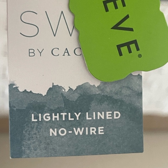 NWT Cacique No-Wire Blouson Crochet Swim Tankini Top 18 - Picture 11 of 13